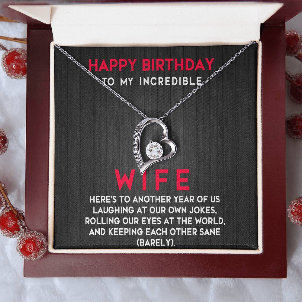 Wife Birthday Card from Husband, Best Gift for My Wife Birthday, Happy Wife Birthday Gift Ideas for Her, Humor Birthday Gifts for Wife
