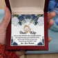 Wife Gifts To My Wife Necklace From Husband With Heartfelt Message, To My Soulmate Necklace For Women,