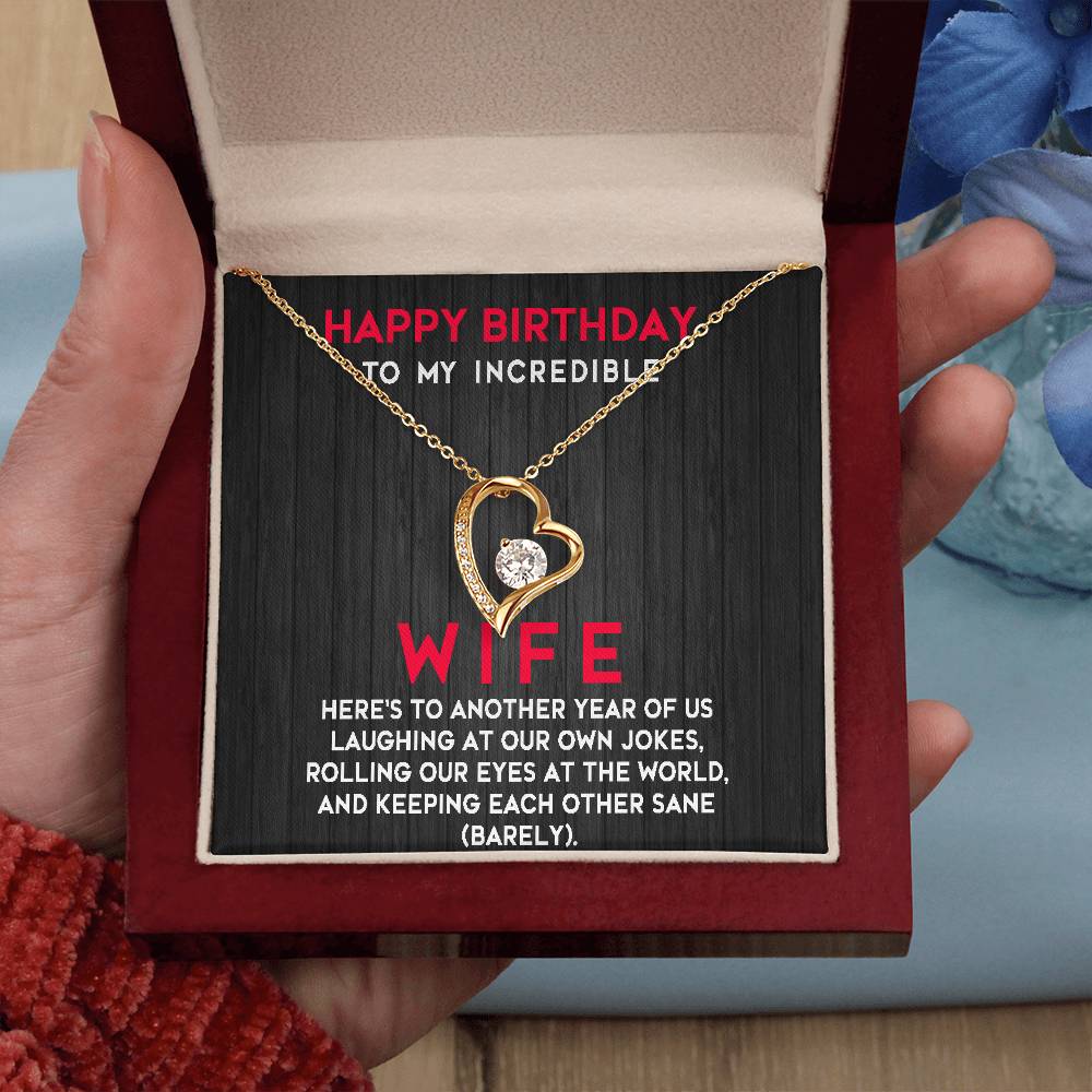 Wife Birthday Card from Husband, Best Gift for My Wife Birthday, Happy Wife Birthday Gift Ideas for Her, Humor Birthday Gifts for Wife