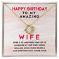 Wife Birthday Card from Husband, Best Gift for My Wife Birthday, Happy Wife Birthday Gift Ideas for Her, Humor Birthday Gifts for Wife