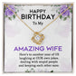 Wife Birthday Card from Husband, Best Gift for My Wife Birthday, Happy Wife Birthday Gift Ideas for Her, Humor Birthday Gifts for Wife