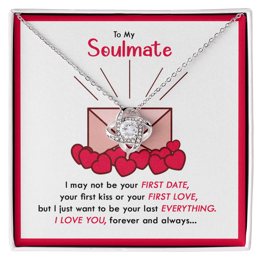 soulmate necklace for her, to my soulmate necklace for women