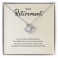 Retirement Gifts for Men/ Women 2024 Necklace, Cool Farewell Gifts for Coworkers, Best Retirement Gifts Ideas, Going Away Gift, Goodbye Gifts for Coworkers, Coworker Leaving Gift Retirement Appreciation Gift for Friends, Mom, Wife, Sister