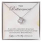 Retirement Gifts for Men/ Women 2024 Necklace, Cool Farewell Gifts for Coworkers, Best Retirement Gifts Ideas, Going Away Gift, Goodbye Gifts for Coworkers, Coworker Leaving Gift Retirement Appreciation Gift for Friends, Mom, Wife, Sister