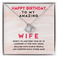 Wife Birthday Card from Husband, Best Gift for My Wife Birthday, Happy Wife Birthday Gift Ideas for Her, Humor Birthday Gifts for Wife