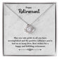 Retirement Gifts for Men/ Women 2024 Necklace, Cool Farewell Gifts for Coworkers, Best Retirement Gifts Ideas, Going Away Gift, Goodbye Gifts for Coworkers, Coworker Leaving Gift Retirement Appreciation Gift for Friends, Mom, Wife, Sister