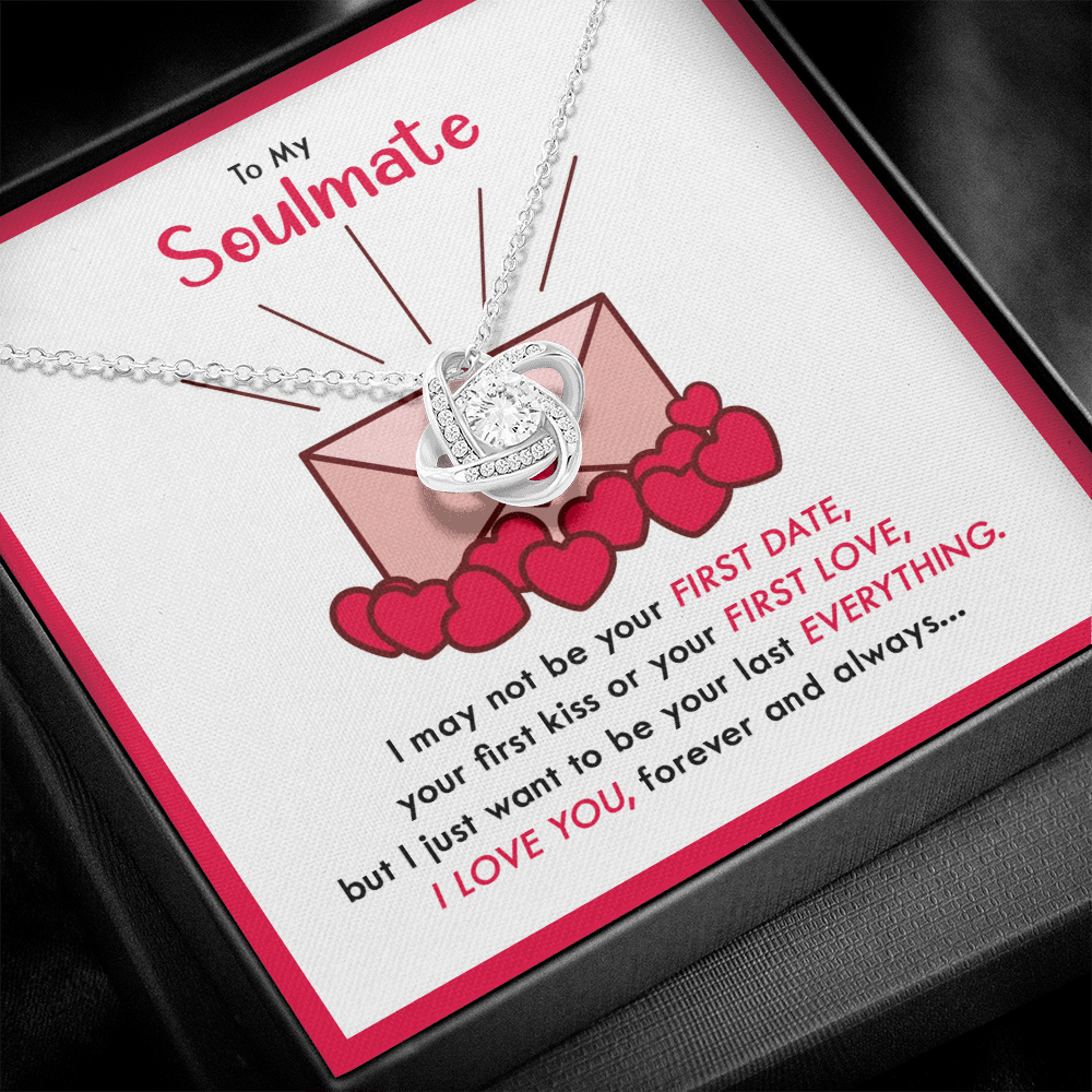 soulmate necklace for her, to my soulmate necklace for women