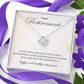 Retirement Gifts for Men/ Women 2024 Necklace, Cool Farewell Gifts for Coworkers, Best Retirement Gifts Ideas, Going Away Gift, Goodbye Gifts for Coworkers, Coworker Leaving Gift Retirement Appreciation Gift for Friends, Mom, Wife, Sister