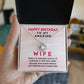 Wife Birthday Card from Husband, Best Gift for My Wife Birthday, Happy Wife Birthday Gift Ideas for Her, Humor Birthday Gifts for Wife