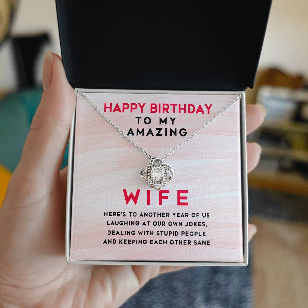 Wife Birthday Card from Husband, Best Gift for My Wife Birthday, Happy Wife Birthday Gift Ideas for Her, Humor Birthday Gifts for Wife