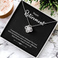 Retirement Gifts for Men/ Women 2024 Necklace, Cool Farewell Gifts for Coworkers, Best Retirement Gifts Ideas, Going Away Gift, Goodbye Gifts for Coworkers, Coworker Leaving Gift Retirement Appreciation Gift for Friends, Mom, Wife, Sister