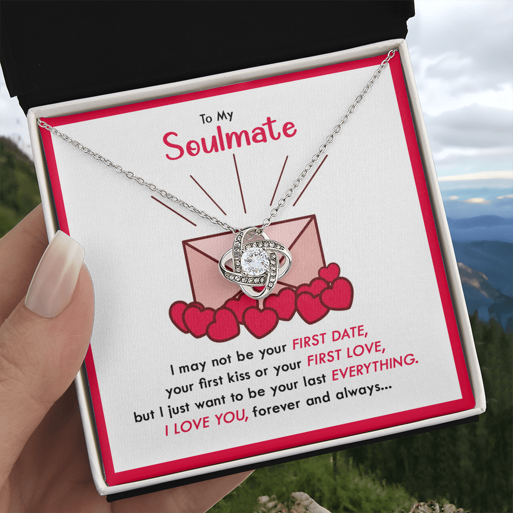 soulmate necklace for her, to my soulmate necklace for women