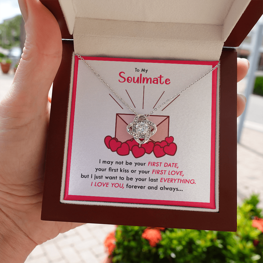 soulmate necklace for her, to my soulmate necklace for women
