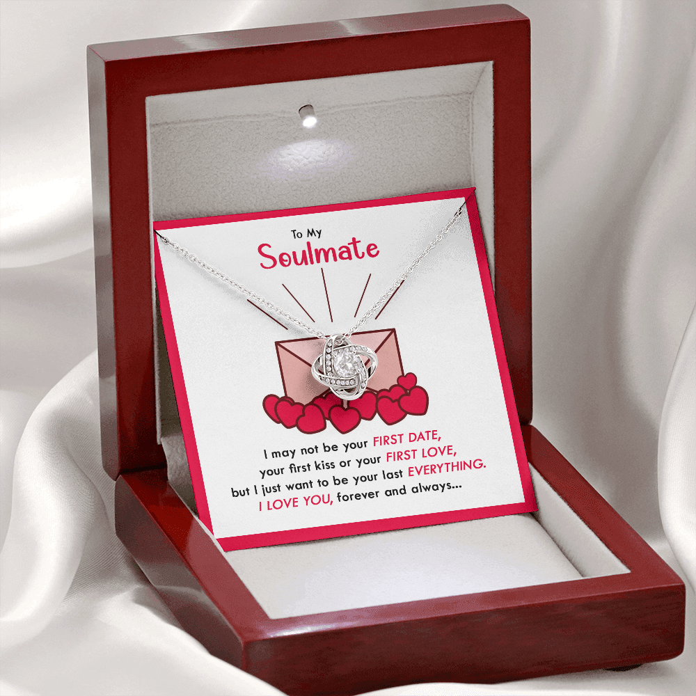 soulmate necklace for her, to my soulmate necklace for women