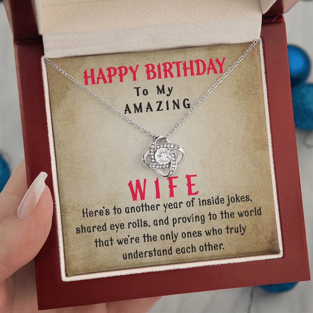 Wife Birthday Card from Husband, Best Gift for My Wife Birthday, Happy Wife Birthday Gift Ideas for Her, Humor Birthday Gifts for Wife