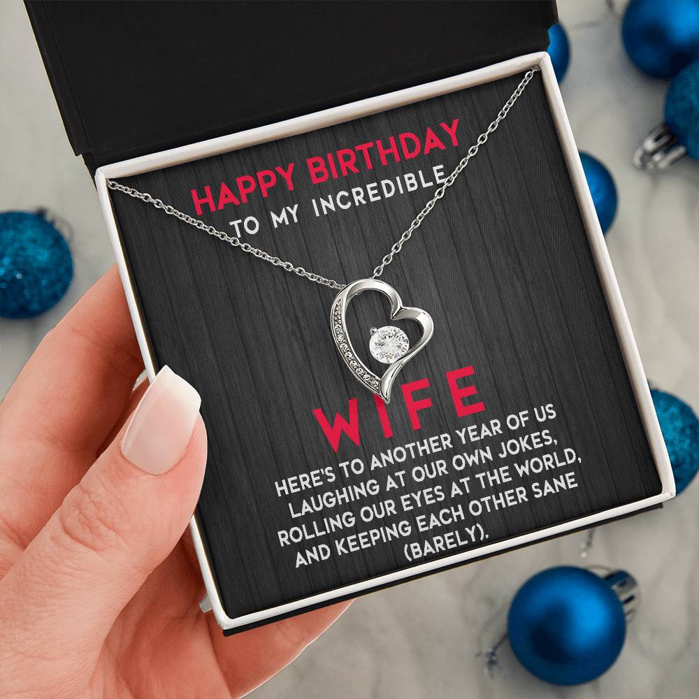 Wife Birthday Card from Husband, Best Gift for My Wife Birthday, Happy Wife Birthday Gift Ideas for Her, Humor Birthday Gifts for Wife