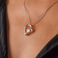 Wife Gifts To My Wife Necklace From Husband With Heartfelt Message, To My Soulmate Necklace For Women,