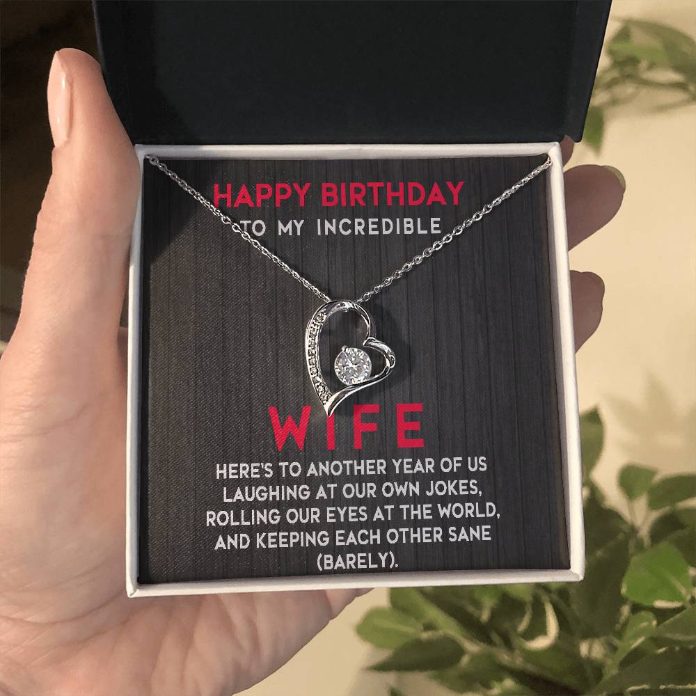 Wife Birthday Card from Husband, Best Gift for My Wife Birthday, Happy Wife Birthday Gift Ideas for Her, Humor Birthday Gifts for Wife