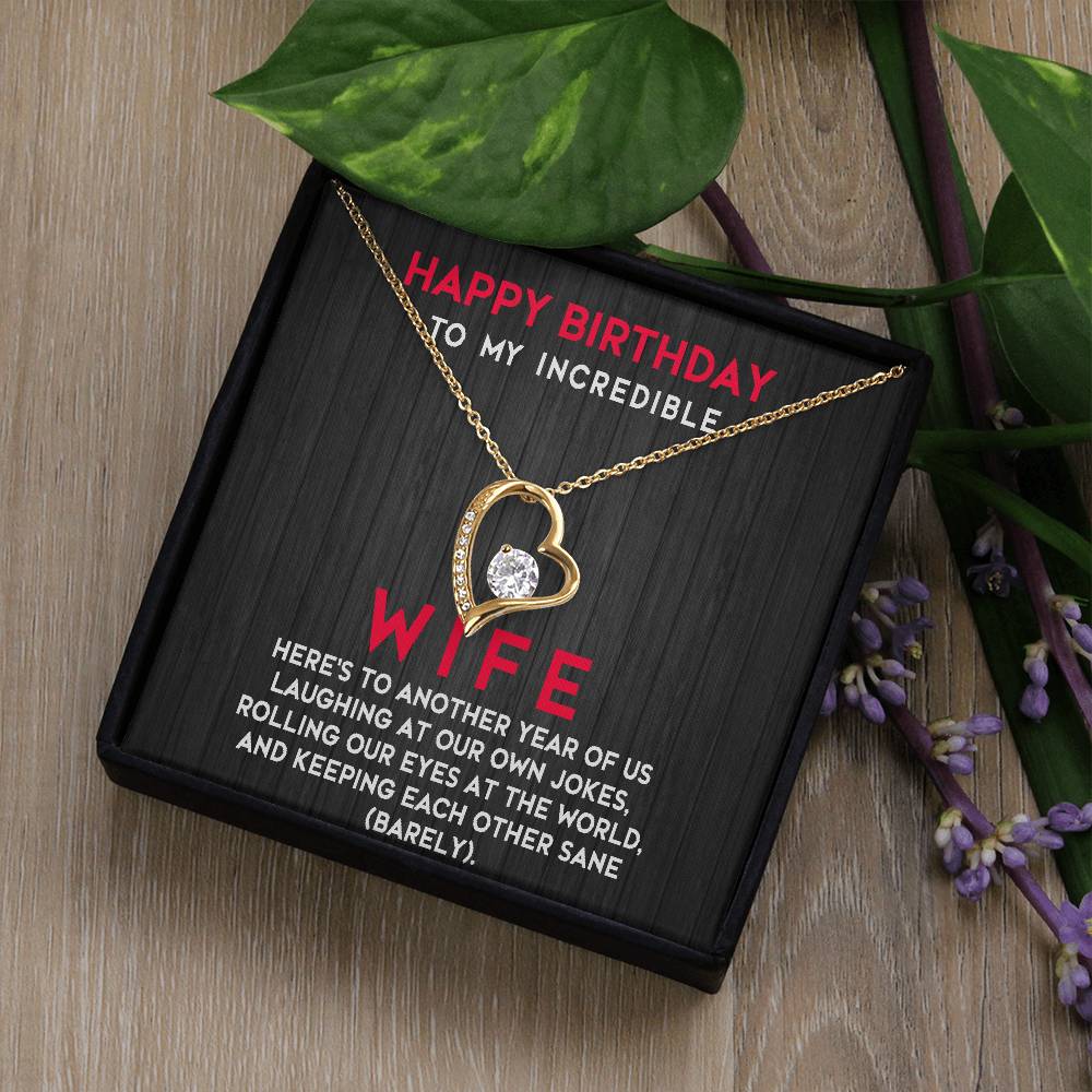 Wife Birthday Card from Husband, Best Gift for My Wife Birthday, Happy Wife Birthday Gift Ideas for Her, Humor Birthday Gifts for Wife