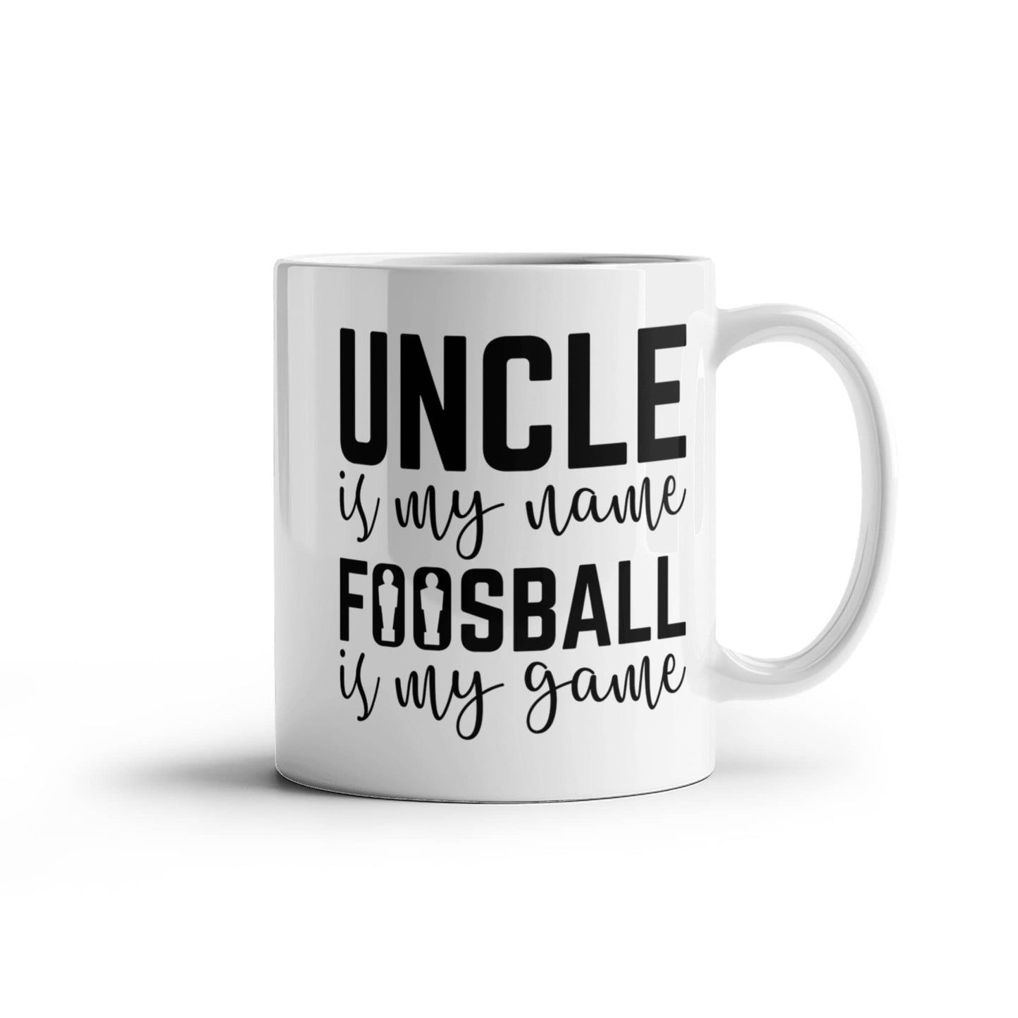 Uncle is My Name Fossball is My Game Mug