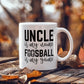 Uncle is My Name Fossball is My Game Mug