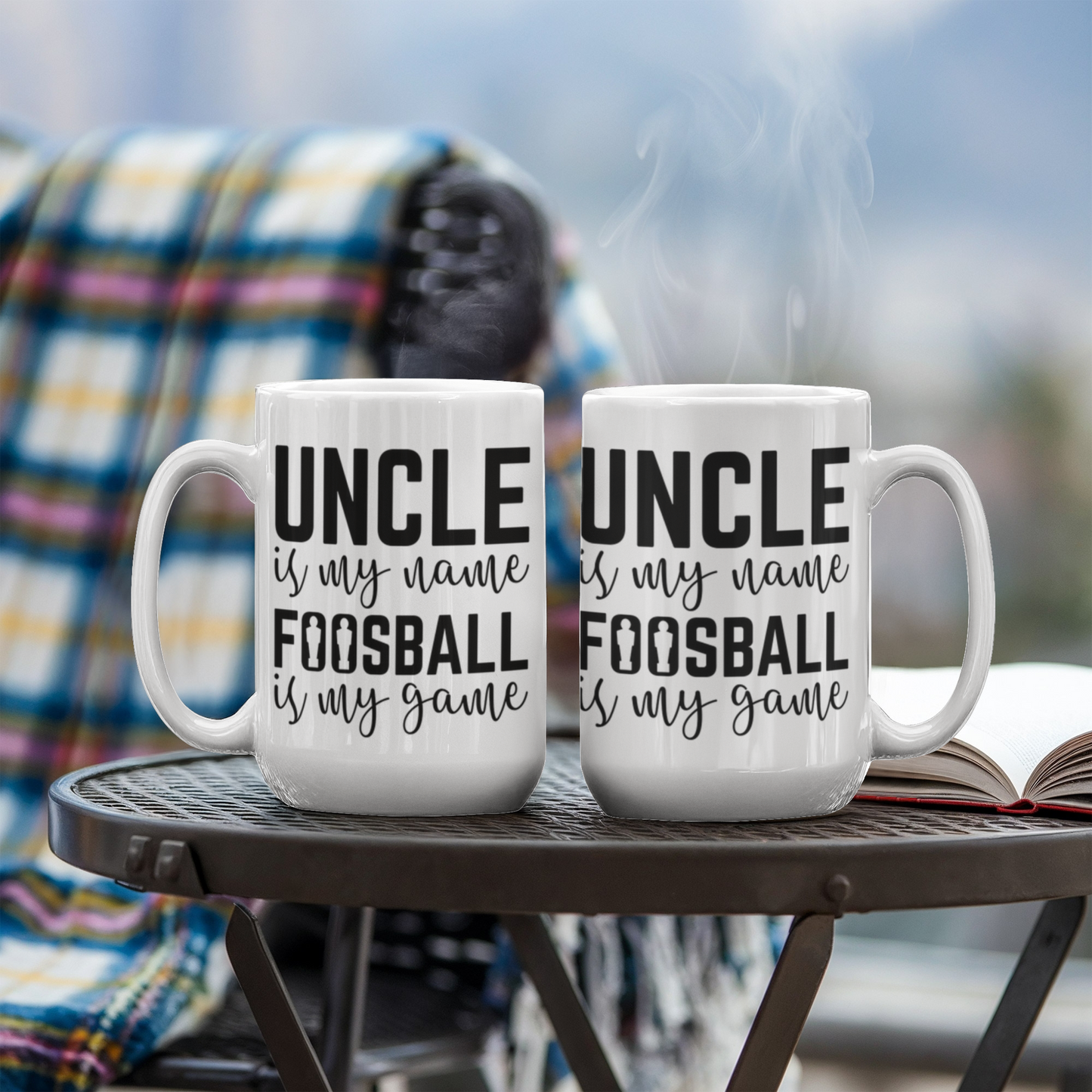 Uncle is My Name Fossball is My Game Mug