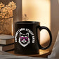 Black Ceramic Mug - 11oz Design Template black